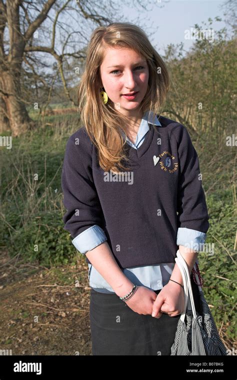 babes in uniform|Teenage british schoolgirl in uniform Stock Photos and Images